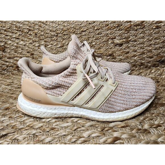 Adidas Ultra Boost 4.0 Women's Size 8 Sneakers BB6497 Ash Pearl Athletic Shoes - Picture 2 of 11